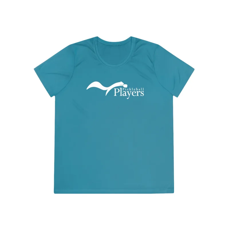 Women's-Specific Fit Moisture Wicking Players Pickleball Performance Tee