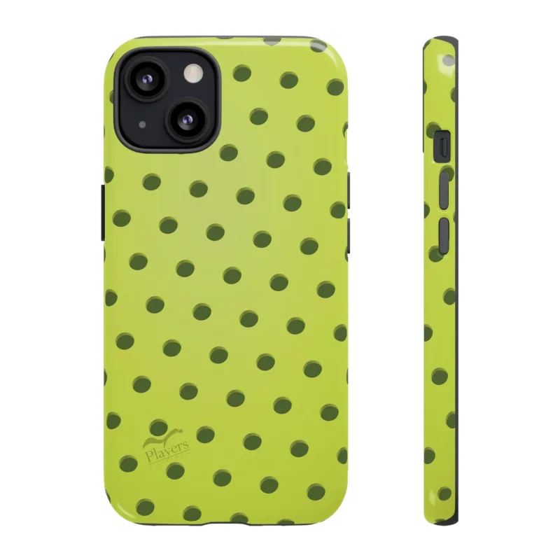 Pickleball Phone Case with Dual Layer Shock Absorbing Protection
