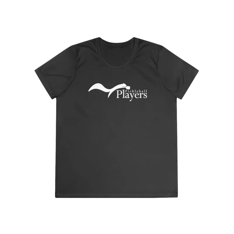 Women's-Specific Fit Moisture Wicking Players Pickleball Performance Tee
