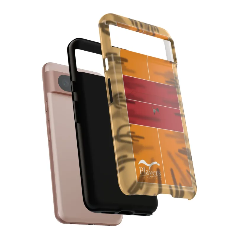 Pickleball Court Phone Cover - Southwest Saguaro Design
