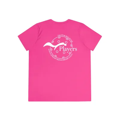 Women's-Specific Fit Moisture Wicking Players Pickleball Performance Tee