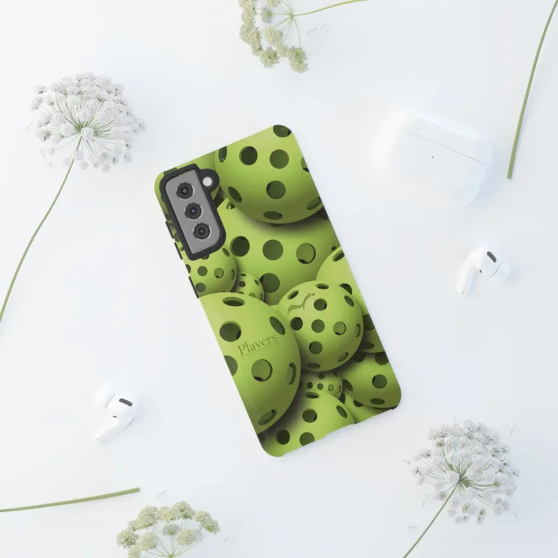 Pickleball Court Phone Cover - All the Pickleballs!