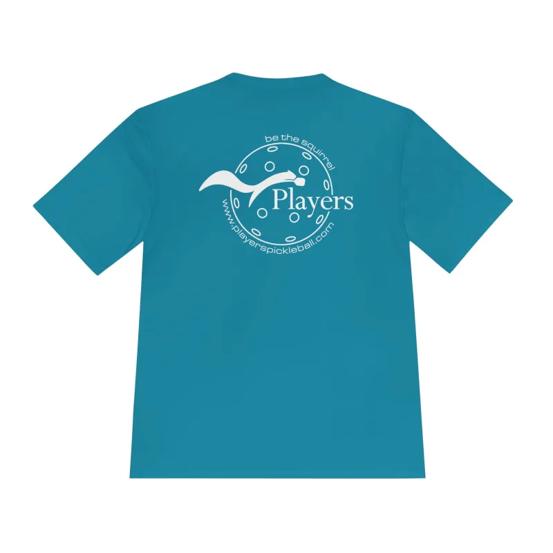 Unisex Moisture Wicking Players Pickleball Tee