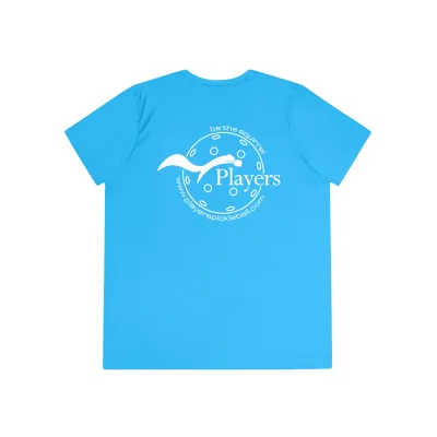 Women's-Specific Fit Moisture Wicking Players Pickleball Performance Tee