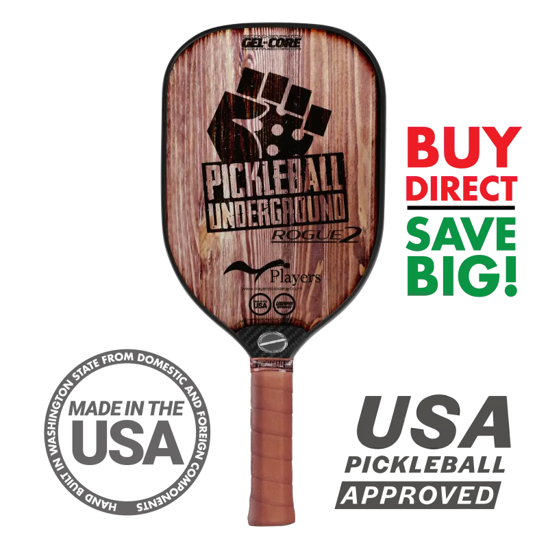 Rogue2 (Hybrid Shape) Gel-Core "Pickleball Underground" Special Edition