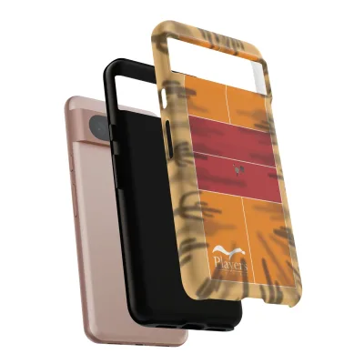 Pickleball Court Phone Cover - Southwest Saguaro Design
