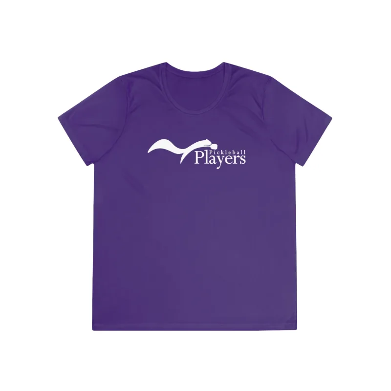 Women's-Specific Fit Moisture Wicking Players Pickleball Performance Tee