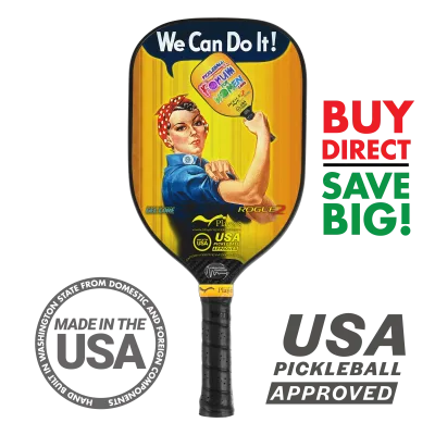 Rogue2 (Hybrid Shape) Gel-Core "Pickleball Forum for Women" Special Edition