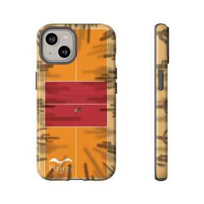 Pickleball Court Phone Cover - Southwest Saguaro Design