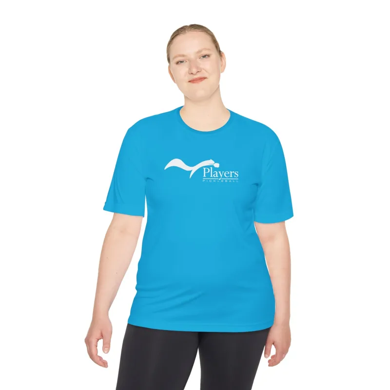 Unisex Moisture Wicking Players Pickleball Tee